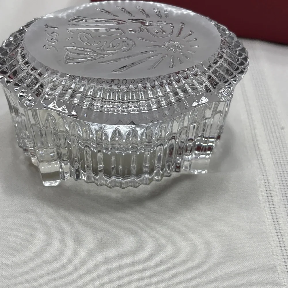 Waterford Crystal Music Box Songs of Christmas 1st Edition SILENT NIGHT 1996 New